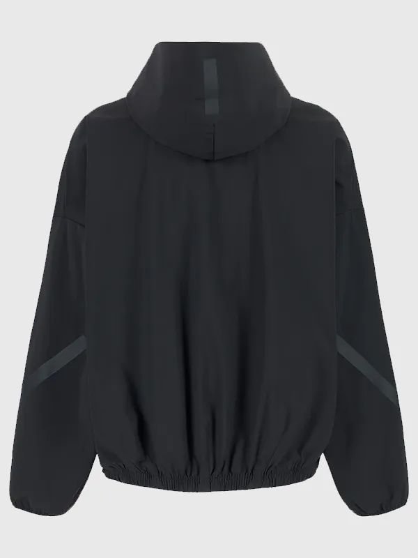 Womens Adidas Real Madrid Z.N.E. Woven Track Jacket Black Adidas Real Madrid 2026 Womens Urban Z.N.E. Track Jacket