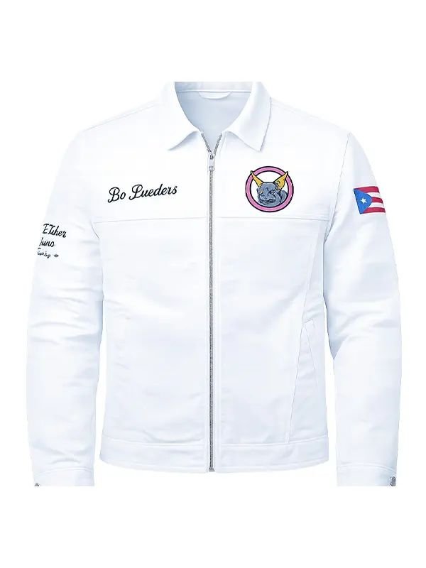 CM Punk WrestleMania White Bomber Jacket CM Punk WrestleMania Bomber Jacket