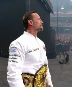 CM Punk WrestleMania White Jacket