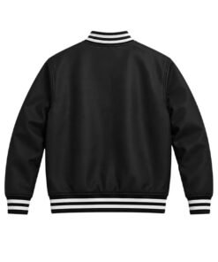Eminem Black Bomber Varsity Jacket