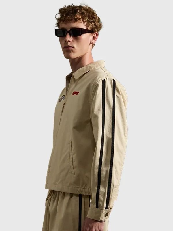 Formula 1 x Pacsun Miami Work Jacket F1 x Pacsun Miami Work Jacket Tan Brown