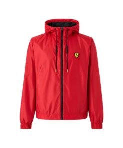 Ferrari Red Windbreaker Jacket