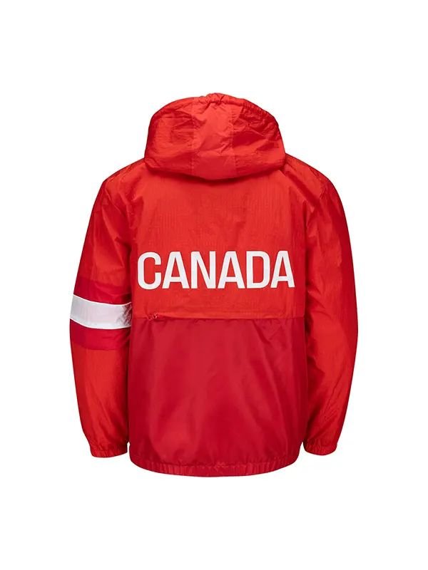FIFA World Cup 2026 USA Canada Windbreaker Jacket World Cup 2026 Canada Packable Windbreaker Jacket