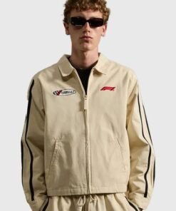 Formula 1 x Pacsun Miami Grand Prix Tan Brown Workwear Jacket