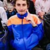 Hawks x Knicks Game 2026 Timothee Chalamet Adidas Jacket