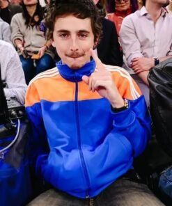 Hawks x Knicks Game 2026 Timothee Chalamet Adidas Jacket