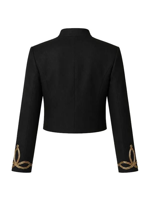 Margot Robbie McQueen Jacket Margot Robbie Jacket Black