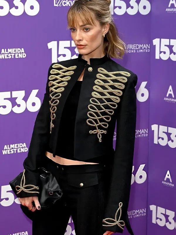 Margot Robbie McQueen Jacket Margot Robbie McQueen Jacket
