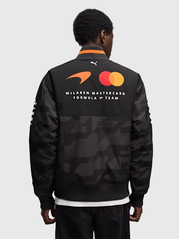 Puma Mclaren RACING 1000th Grand Prix Bomber Jacket McLaren Puma Racing 1000th Grand Prix Bomber Jacket