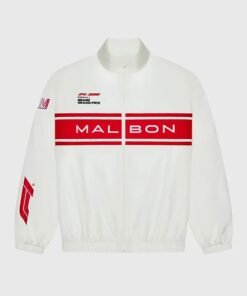 Miami GP 2026 Malbon x F1 White Track Jacket