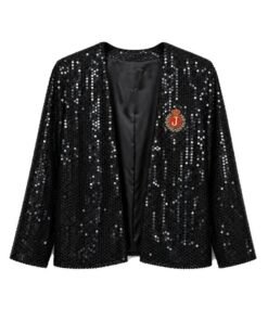 Michael Jackson Black Sequin Jacket