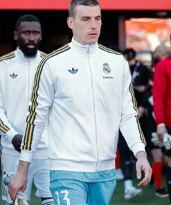 Real Madrid Adidas Track Jacket 202526 White