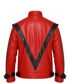 red michael jackson thriller jacket