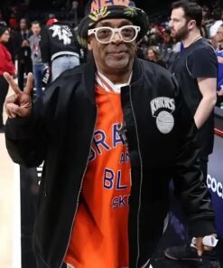 Spike Lee Knicks Black Jacket