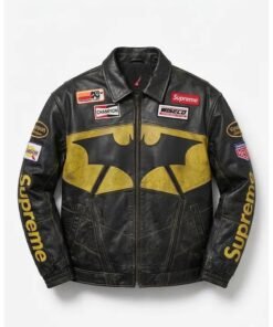 Supreme x Batman Leather Jacket