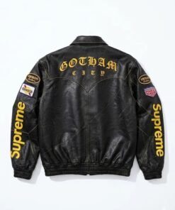 Supreme x The Batman Leather Jacket