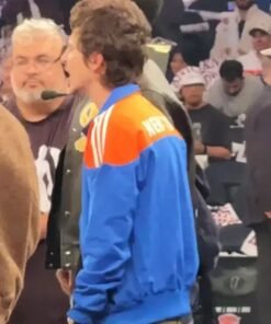 Timothee Chalamet Hawks x Knicks Adidas 2026 Jacket