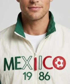 1986 Mexico World Cup Multicolor Track Jacket Zip Up Unisex