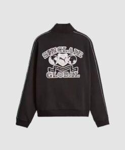 PUMA x SINCLAIR T7 Track Jacket 2026 PUMA x SINCLAIR Black T7 Track Jacket