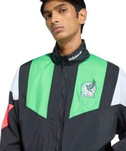 Adidas FIFA World Cup 2026 Mexico EQT Track Jacket Adidas EQT Mexico 2026 World Cup Black Zip Up Track Jacket