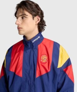 Adidas EQT Spain 2026 World Cup Navy Blue Zip Up Track Jacket