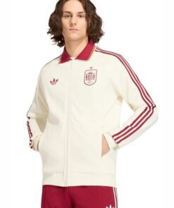 Adidas FIFA World Cup 2026 Spain Unisex Zip-Up Anthem Jacket – Off White