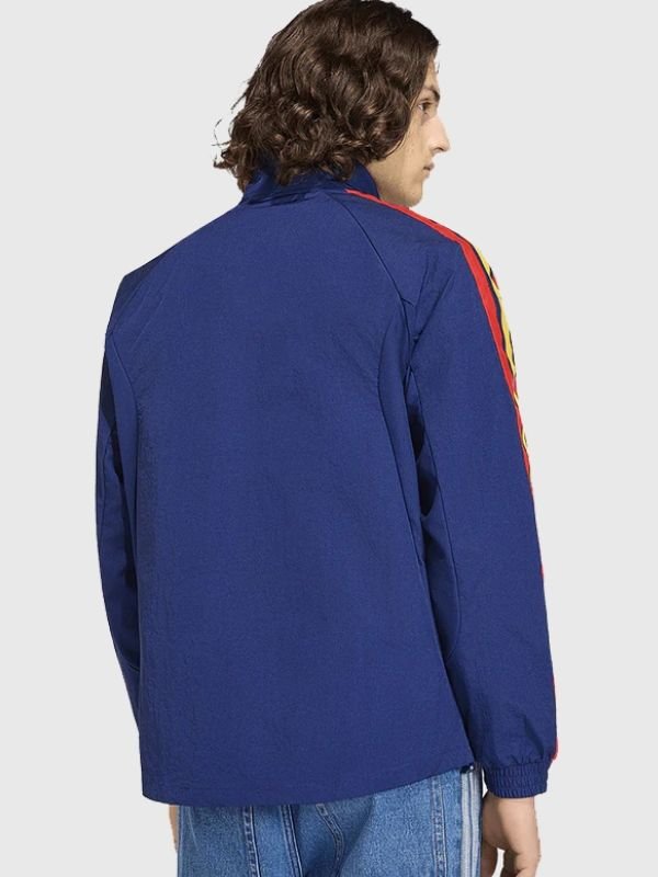 Adidas Fifa World Cup 2026 Spain Home Anthem Jacket Adidas FIFA World Cup 2026 Spain Unisex Zip-Up Home Anthem Jacket – Blue