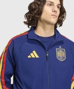 Adidas Fifa World Cup 2026 Spain Home Anthem Jacket Adidas Fifa World Cup Spain Home Anthem Blue Jacket