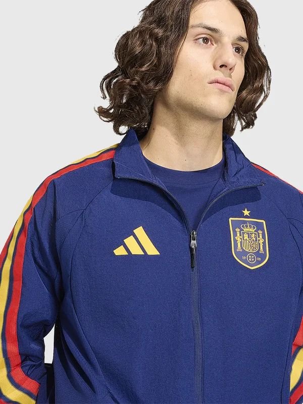 Adidas Fifa World Cup 2026 Spain Home Anthem Jacket Adidas Fifa World Cup Spain Home Anthem Blue Jacket