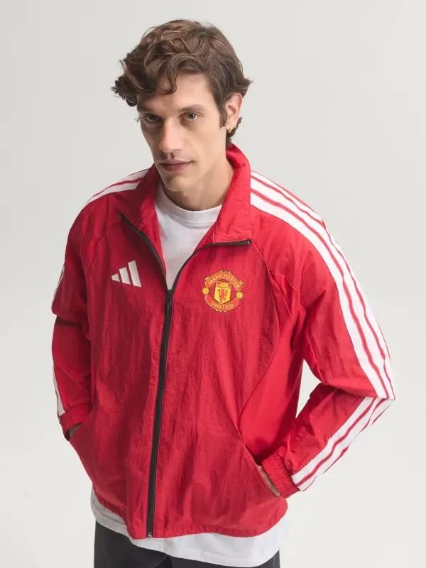 Adidas Manchester United Home Anthem Jacket Adidas Manchester United Anthem Jacket