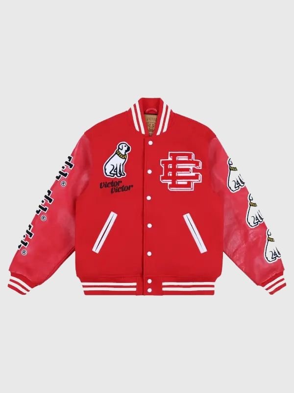 EE Victor Victor Varsity Jacket EE Victor Victor Varsity Jacket