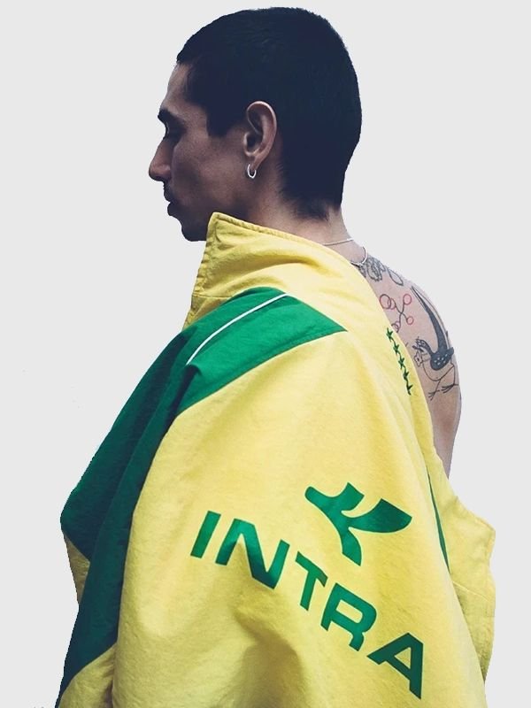Intra Brazil Nations Jacket FIFA 2026 Full Zip Intra Brazil Jacket