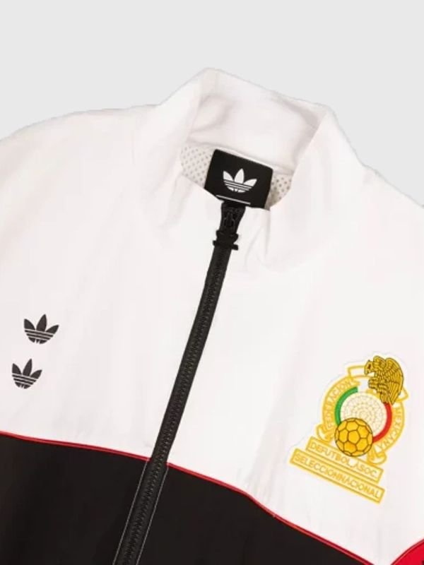 FIFA 2026 World Cup Willy Chavarria x Adidas Mexico Jacket FIFA 2026 World Cup Adidas x Willy Chavarria Mexico White & Black Track Jacket