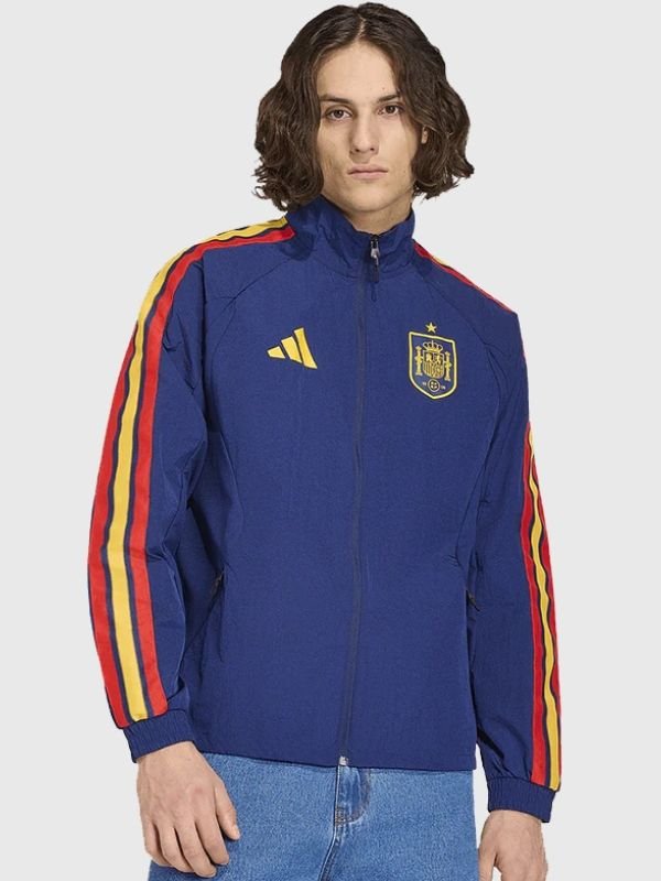 Adidas Fifa World Cup 2026 Spain Home Anthem Jacket Fifa World Cup 2026 Spain Home Anthem Blue Jacket