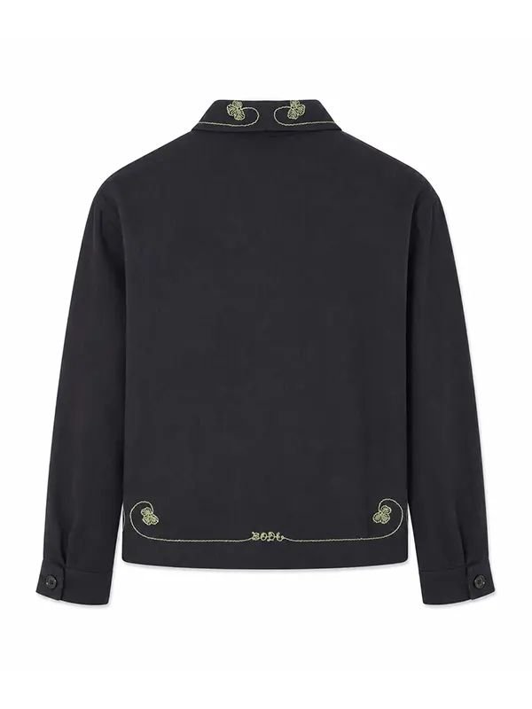 Jay-Z Lucky Draw Black Embroidered Jacket Jay Z Black Embroidered Jacket