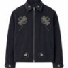 Cactus Jack x Total 90 Earth Brown Track Jacket Jay-Z Lucky Draw Black Embroidered Jacket