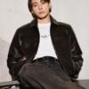 Jungkook Calvin Klein Leather Jacket