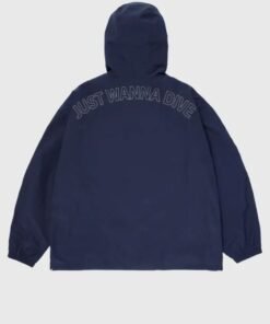 Just Wanna Dive BTS 2026 Blue Zipper Jacket Men & Women