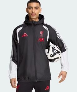 LFC Adidas 26/27 Tiro All Weather Jacket Black