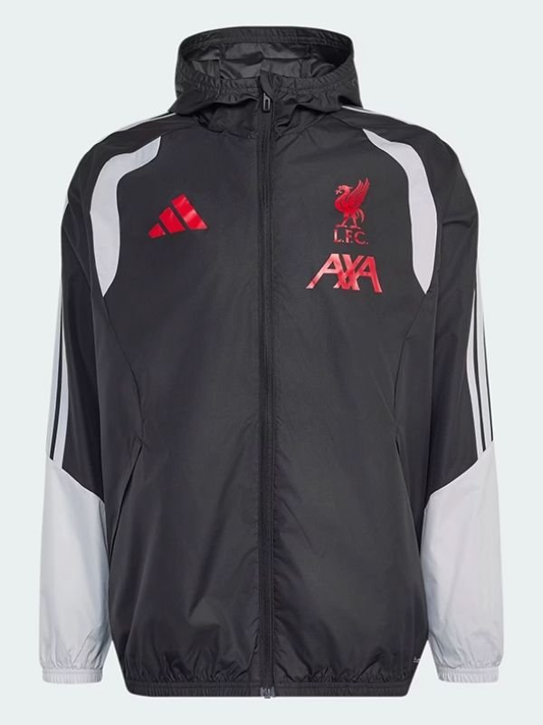 LFC Adidas 26/27 Tiro All Weather Jacket LFC Adidas 26/27 Tiro All Weather Jacket