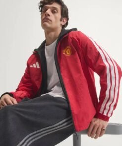 Adidas Manchester United Home Anthem Jacket Manchester United Adidas Anthem Jacket