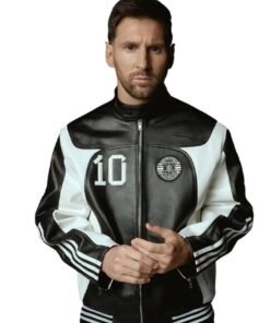 Messi Leather Biker Jacket