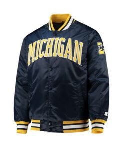 Michigan Wolverines Starter Satin Jacket