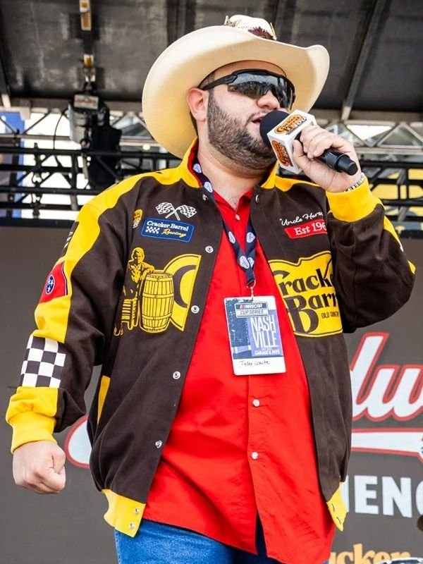 NASCAR Cup Series Cracker Barrel 400 Racing Jacket NASCAR Cup Series Cracker Barrel 400 Racing Jacket