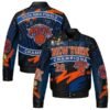 Pokemon x Human Made Satin Bomber Jacket NY Knicks NBA Finals Champions Leather Jacket 2026
