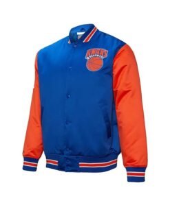 NY Knicks NBA Satin Jacket 2026