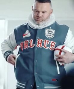 Palace x Nike England Varsity Jacket