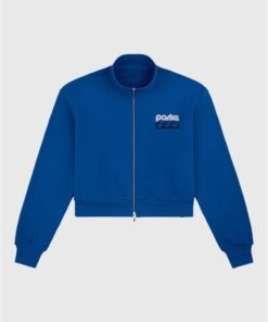 Parke Summerland Zip Up Jacket Blue