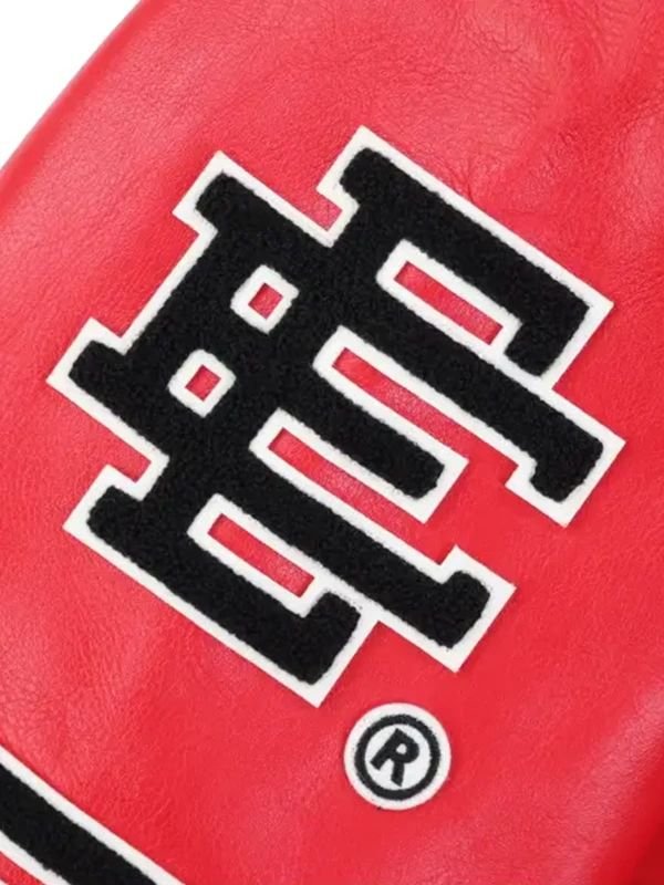 EE Victor Victor Varsity Jacket Red Eric Emanuel Victor Victor Varsity Jacket