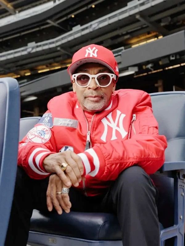 Spike Lee New York Yankees Bomber Jacket Spike Lee New York Yankees Jacket Red Bomber